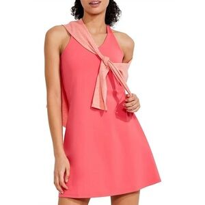 NIC+ZOE Coral Halter Dress